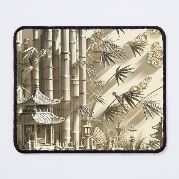 Item preview, Bamboo image captures the serene beauty of nature designed and sold by Jackie2024.