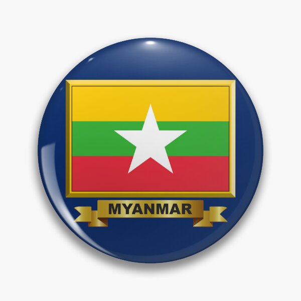 Item preview, MYANMAR Flag Gifts, Stickers & Products (N) designed and sold by mpodger.