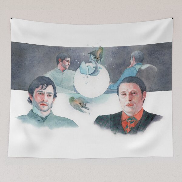 Item preview, Ko no mono / Hannibal S2E11 / Hannigram Watercolor designed and sold by Lin Artist.