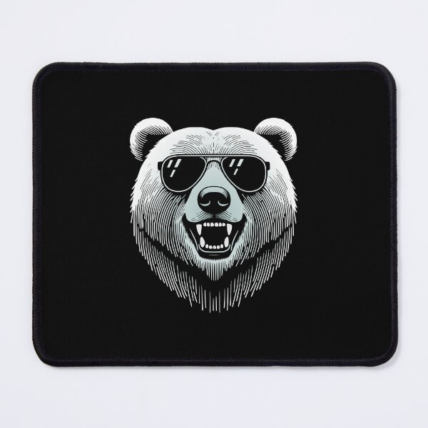 Item preview, Cool bear head designed and sold by CutOriginalArt.