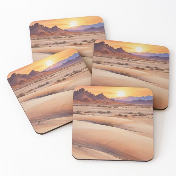 Item preview, Digital Desert Sand Sunset Print Design designed and sold by imanshu.