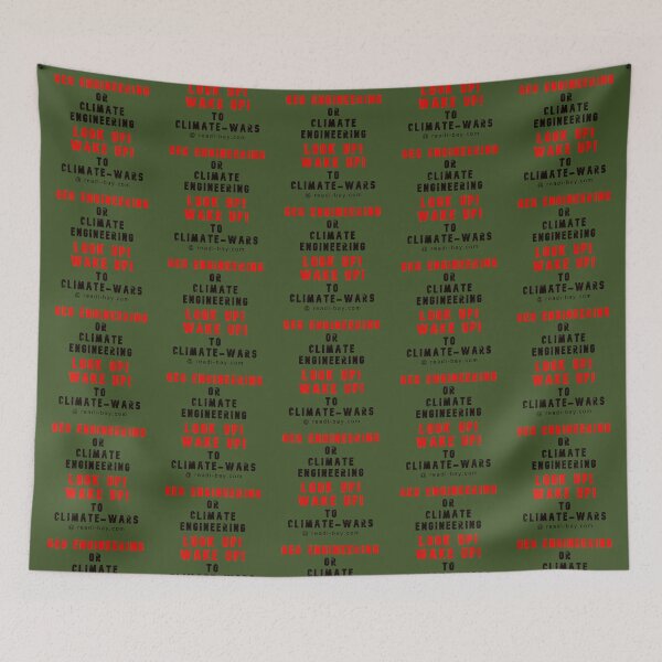 Item preview, Geo Engineering - Or Climate Engineering designed and sold by AlienAlmanac.