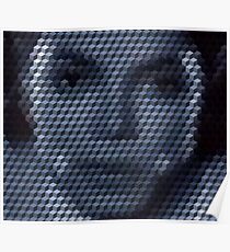 Michael Jackson Bad Cuboid Poster