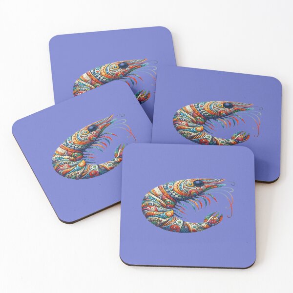Item preview, Tropical Shrimp designed and sold by Furbulous Faces.