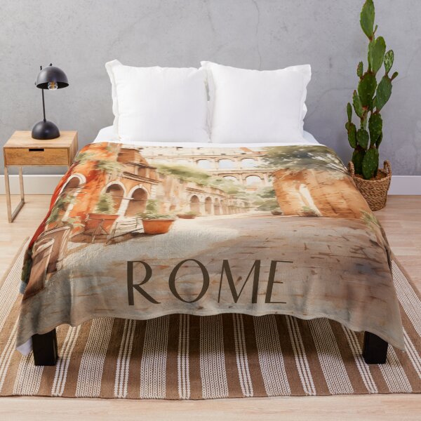 Item preview, rome italy travel wall art print designed and sold by vintagetrips.