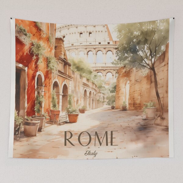 Item preview, rome italy travel wall art print designed and sold by vintagetrips.