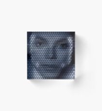 Michael Jackson Bad Cuboid Acrylic Block