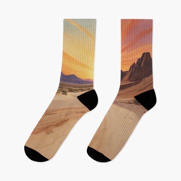 Item preview, Desert Sand Sunset Digital Print Design designed and sold by imanshu.