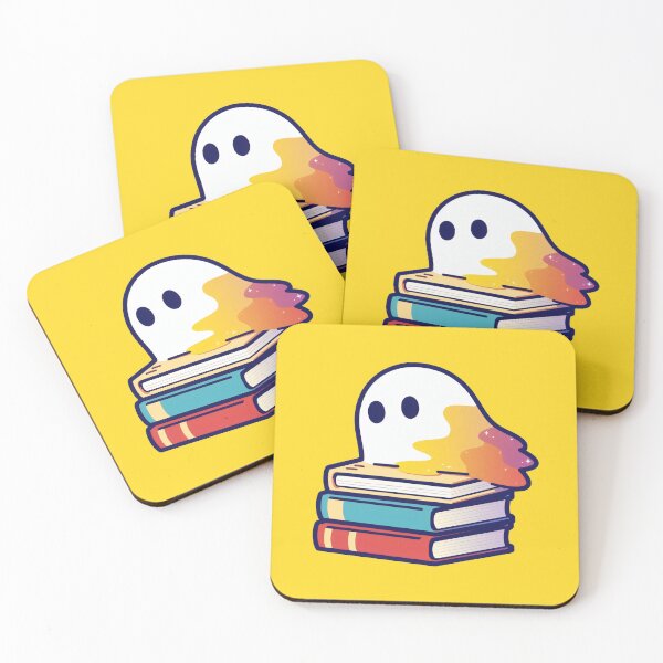 Item preview, Cute Ghost Loves Books designed and sold by SweetClicks123.
