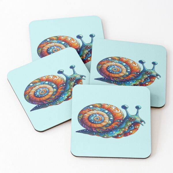 Item preview, Rainbow Shell Snail designed and sold by Furbulous Faces.