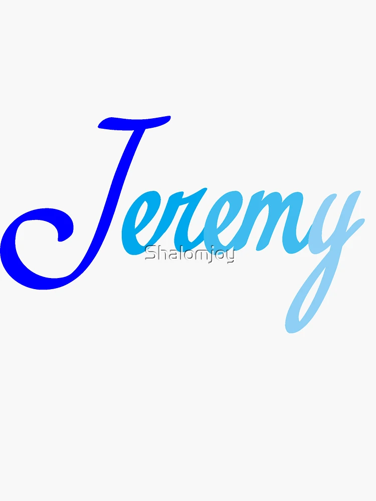 Jeremy Peña Heart Celebration Glossy Sticker 3 Water 