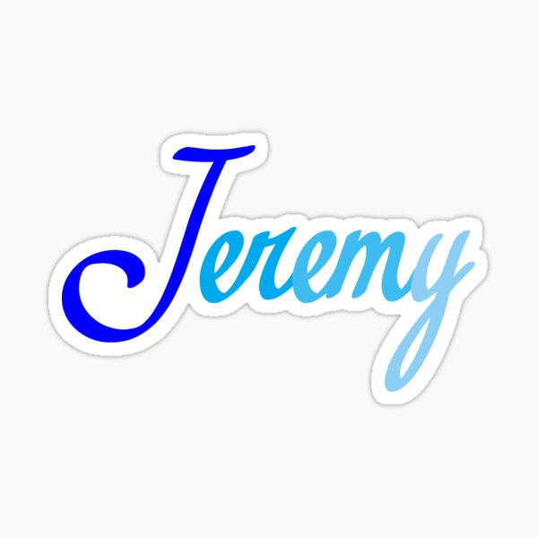 Jeremy Peña Heart Celebration Glossy Sticker 3 Water 