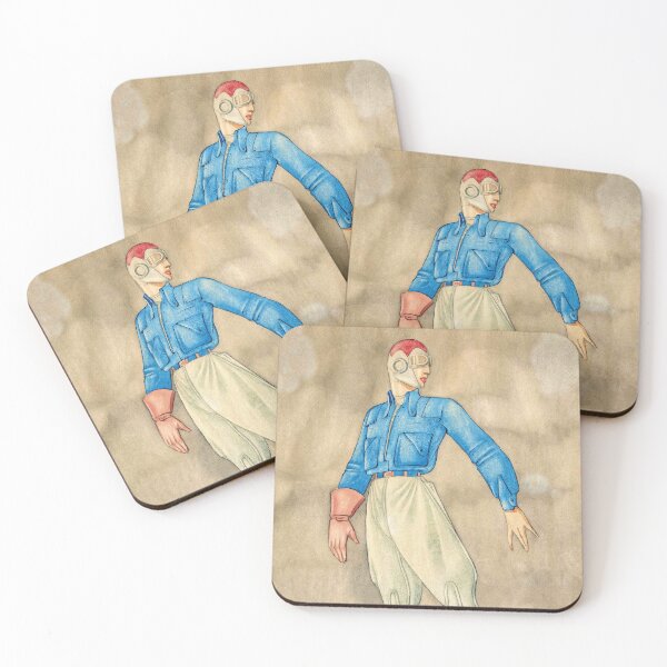 Item preview, Sketch for 'Winged Painter' | Petre Otskheli  designed and sold by LaMadeleine.