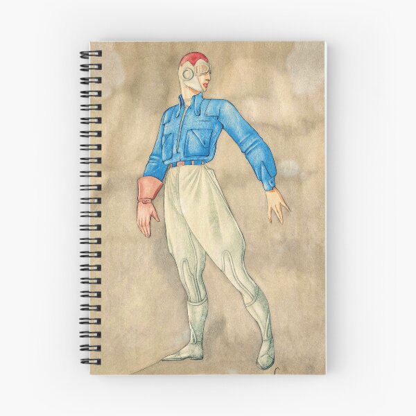 Item preview, Sketch for 'Winged Painter' | Petre Otskheli  designed and sold by LaMadeleine.