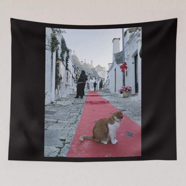 Item preview, Christmas Cat in Alberobello designed and sold by EpicVistas.