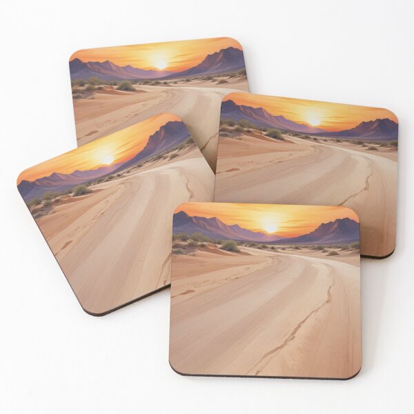 Item preview, Desert Sand Sunset Digital Print Design designed and sold by imanshu.