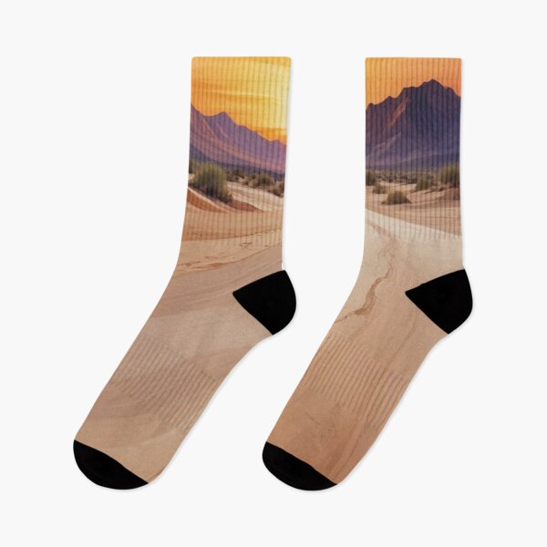 Item preview, Desert Sand Sunset Digital Print Design designed and sold by imanshu.