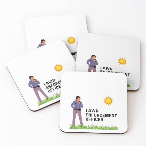 Item preview, Lawn Enforcement Officer designed and sold by LisaG3.