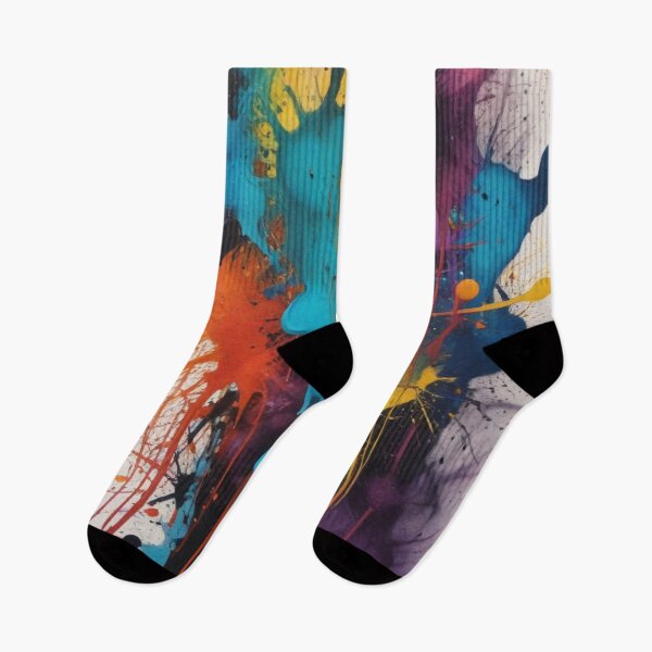 Item preview, Artistic colorful splash spectrum artwork print design  designed and sold by Anshu3813.