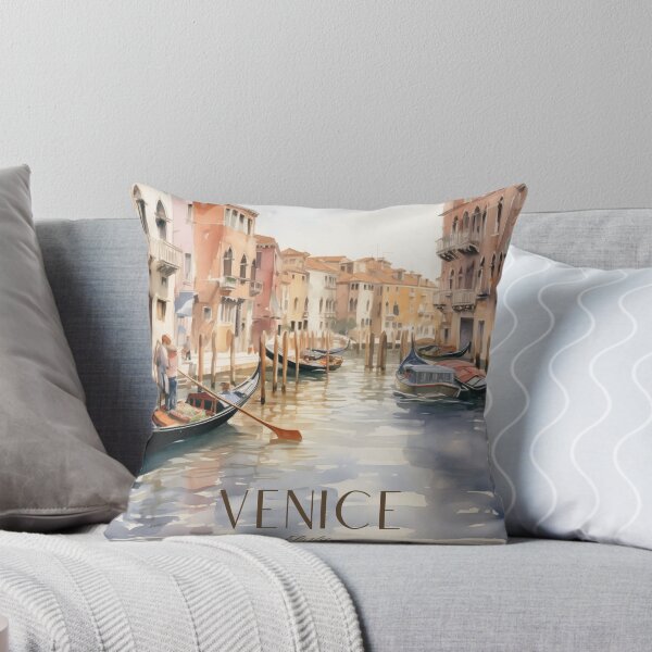 Item preview, venice italy travel wall art print designed and sold by vintagetrips.