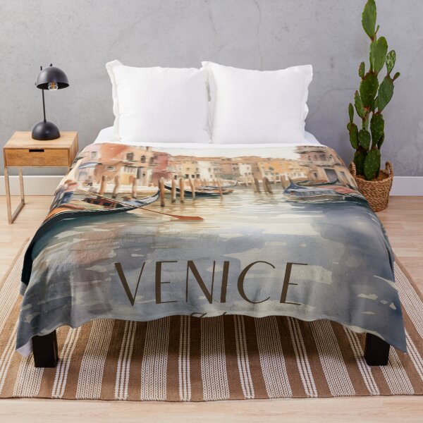 Item preview, venice italy travel wall art print designed and sold by vintagetrips.
