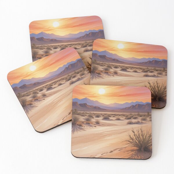 Item preview, Desert Sand Sunset Digital Print Design designed and sold by imanshu.
