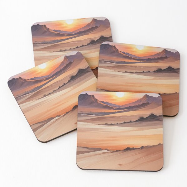Item preview, Desert Sand Sunset Digital Print Design designed and sold by imanshu.