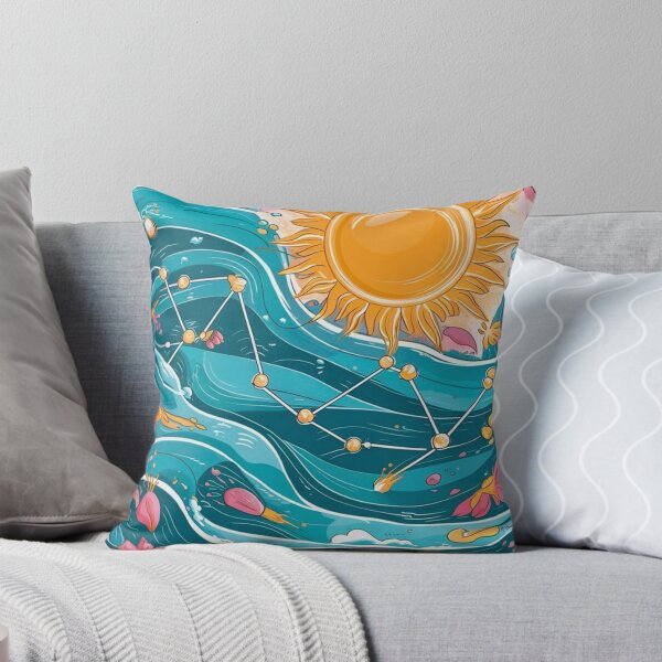 Item preview, Aquarius Astrology. Sun in Aquarius, Zodiac sign, Aquarius symbol designed and sold by ZodiacWonders.