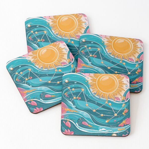 Item preview, Aquarius Astrology. Sun in Aquarius, Zodiac sign, Aquarius symbol designed and sold by ZodiacWonders.