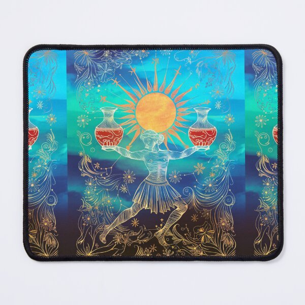 Item preview, Aquarius Astrology. Sun in Aquarius, Zodiac sign, Aquarius symbol designed and sold by ZodiacWonders.