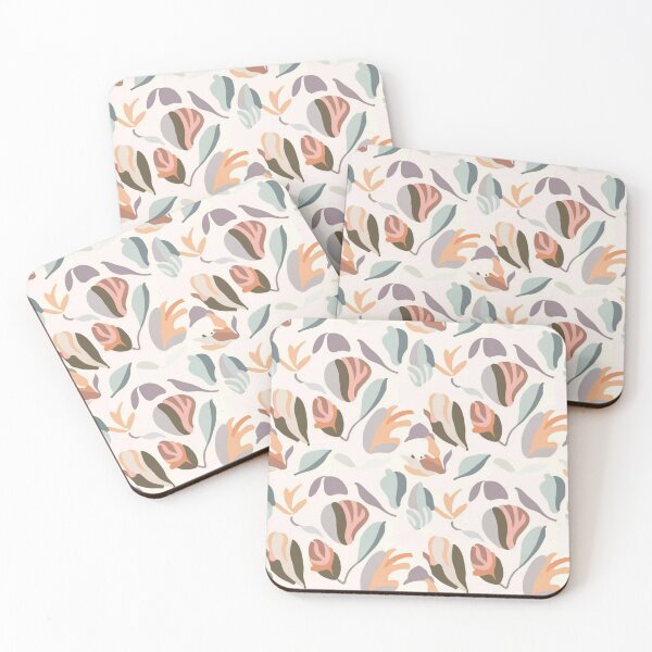 Item preview, Soft Pastel Petal Harmony: Ethereal Floral Pattern designed and sold by HahaHandlesHub.