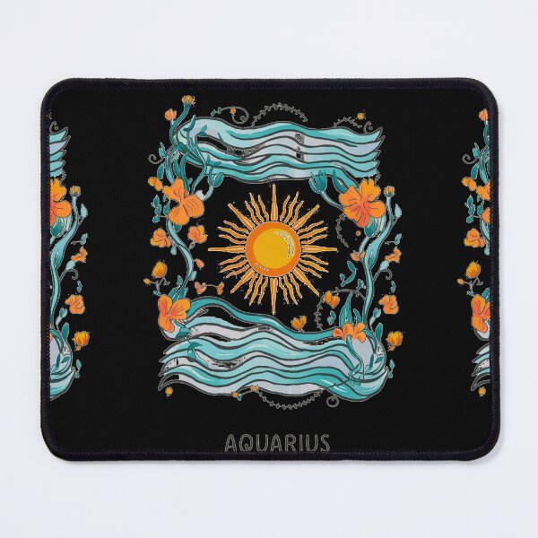 Item preview, Aquarius Astrology. Sun in Aquarius, Zodiac sign, Aquarius symbol designed and sold by ZodiacWonders.