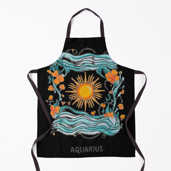 Item preview, Aquarius Astrology. Sun in Aquarius, Zodiac sign, Aquarius symbol designed and sold by ZodiacWonders.