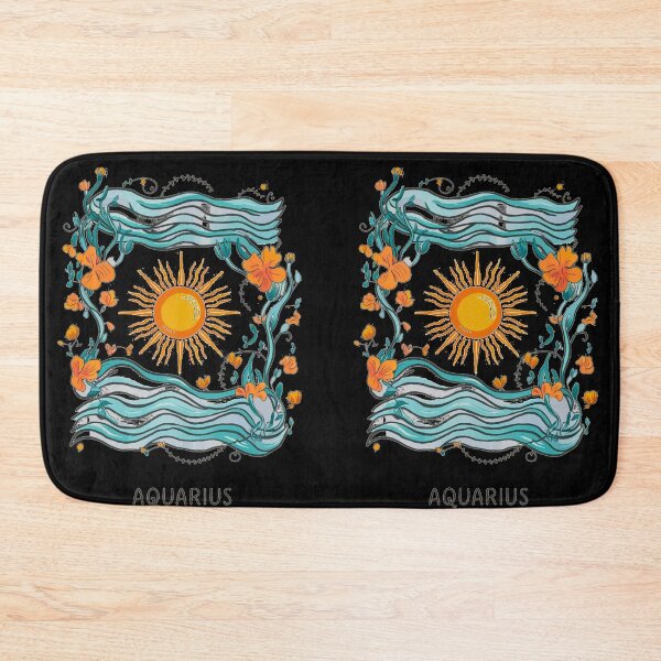 Artikelvorschau, Wassermann-Astrologie. Sonne im Wassermann, Sternzeichen, Wassermann-Symbol entworfen und verkauft von ZodiacWonders.