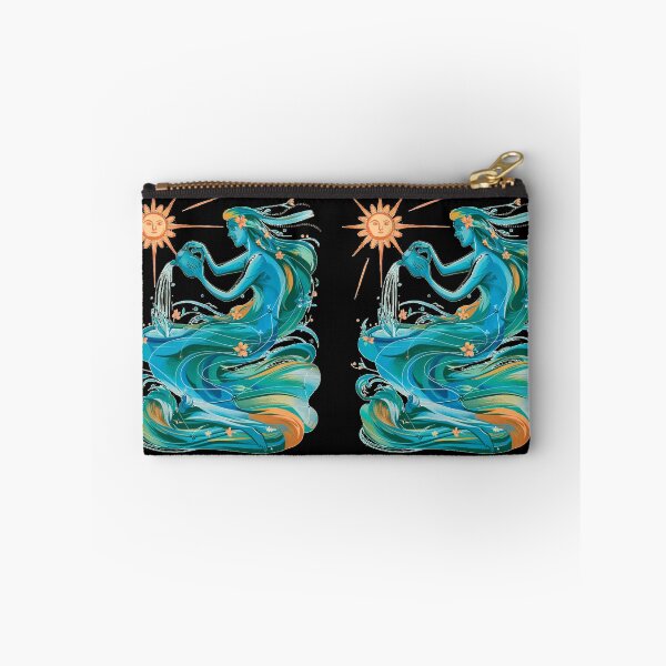 Item preview, Aquarius Astrology. Sun in Aquarius, Zodiac sign, Aquarius symbol designed and sold by ZodiacWonders.