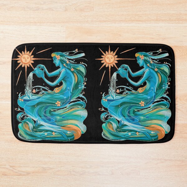 Artikelvorschau, Wassermann-Astrologie. Sonne im Wassermann, Sternzeichen, Wassermann-Symbol entworfen und verkauft von ZodiacWonders.
