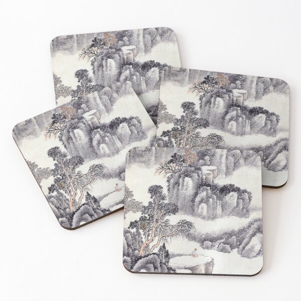 Item preview, Landscape | Scroll painting in the style of the four Wangs | Xiang Wenyan designed and sold by LaMadeleine.