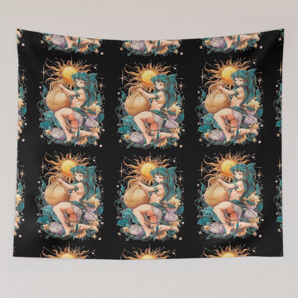 Item preview, Aquarius Astrology. Sun in Aquarius, Zodiac sign, Aquarius symbol designed and sold by ZodiacWonders.