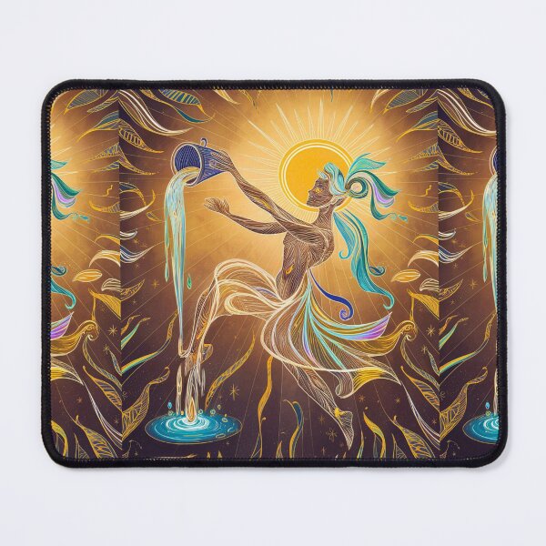 Item preview, Aquarius Astrology. Sun in Aquarius, Zodiac sign, Aquarius symbol designed and sold by ZodiacWonders.