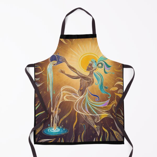 Item preview, Aquarius Astrology. Sun in Aquarius, Zodiac sign, Aquarius symbol designed and sold by ZodiacWonders.
