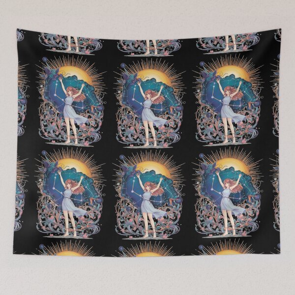 Item preview, Aquarius Astrology. Sun in Aquarius, Zodiac sign, Aquarius symbol designed and sold by ZodiacWonders.