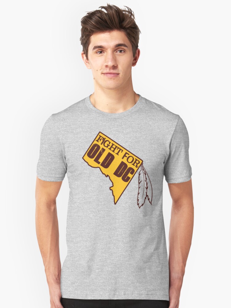 redskins fight on shirt