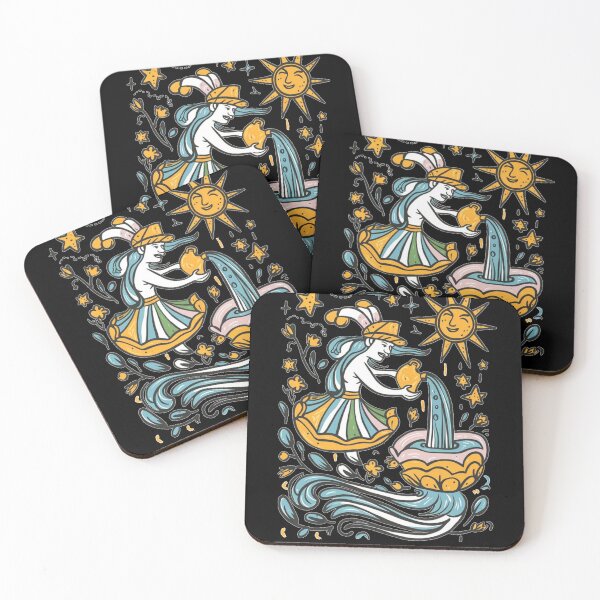 Item preview, Aquarius Astrology. Sun in Aquarius, Zodiac sign, Aquarius symbol designed and sold by ZodiacWonders.