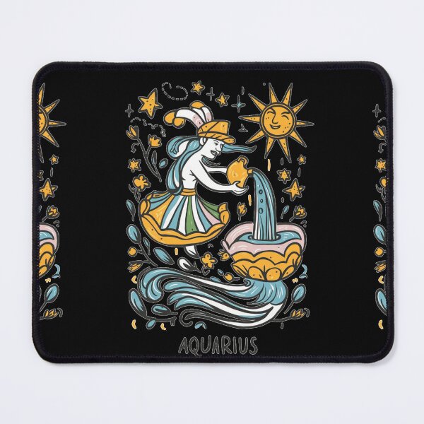 Item preview, Aquarius Astrology. Sun in Aquarius, Zodiac sign, Aquarius symbol designed and sold by ZodiacWonders.