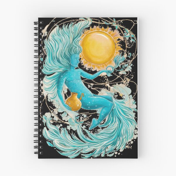 Item preview, Aquarius Astrology. Sun in Aquarius, Zodiac sign, Aquarius symbol designed and sold by ZodiacWonders.