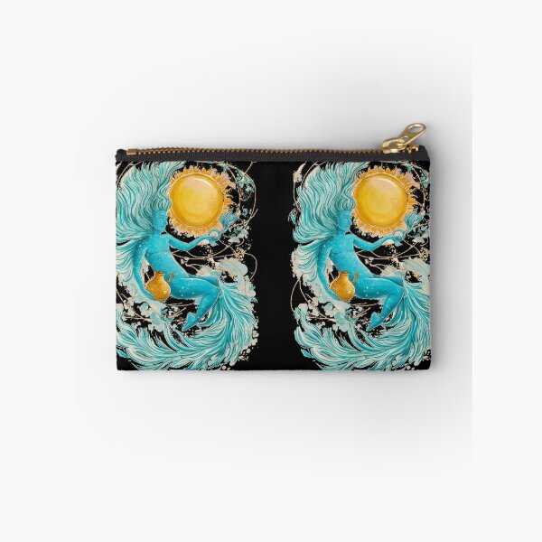 Item preview, Aquarius Astrology. Sun in Aquarius, Zodiac sign, Aquarius symbol designed and sold by ZodiacWonders.