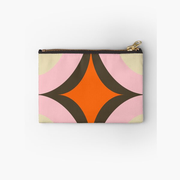 Item preview, Groovy Starburst Beige Pink - Mid Century designed and sold by susycosta.
