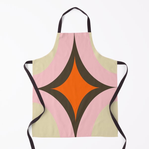 Item preview, Groovy Starburst Beige Pink - Mid Century designed and sold by susycosta.