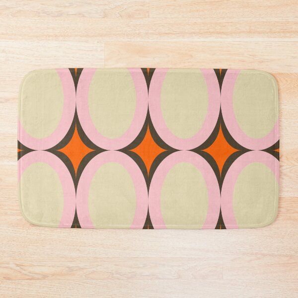 Item preview, Groovy Starburst Beige Pink - Mid Century designed and sold by susycosta.