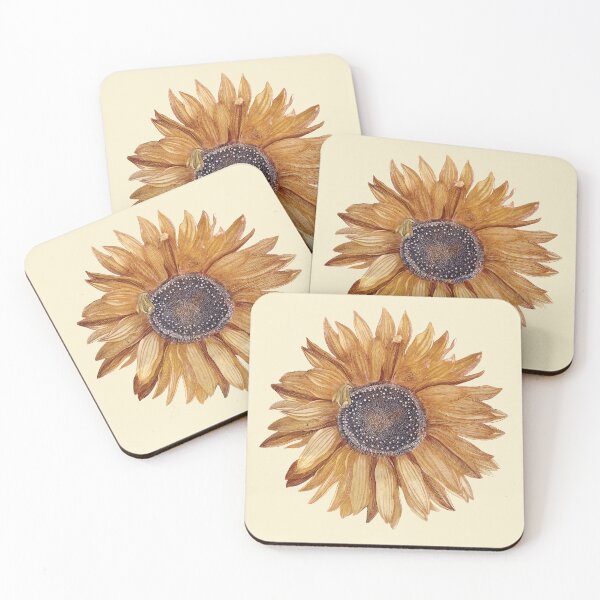 Item preview, Sunflower | botanical print designed and sold by LaMadeleine.
